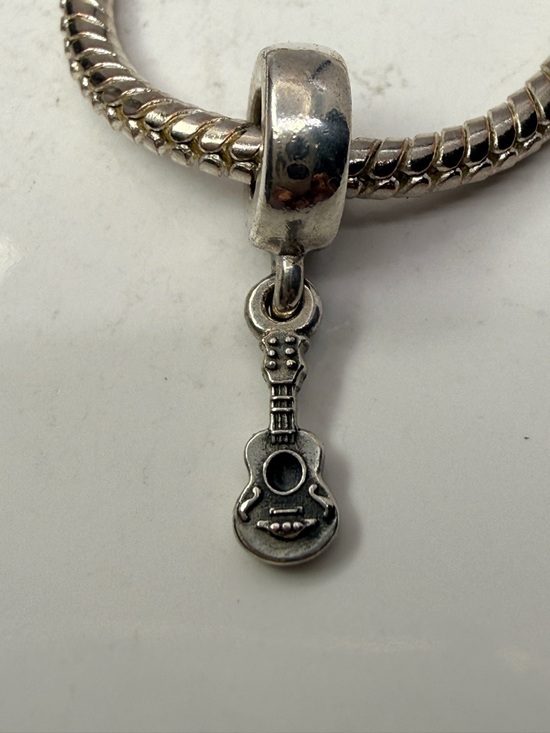 Pandora Jewelry - Pandora Retired Guitar Dangle Charm 790408 S925 ALE Sterling Silver